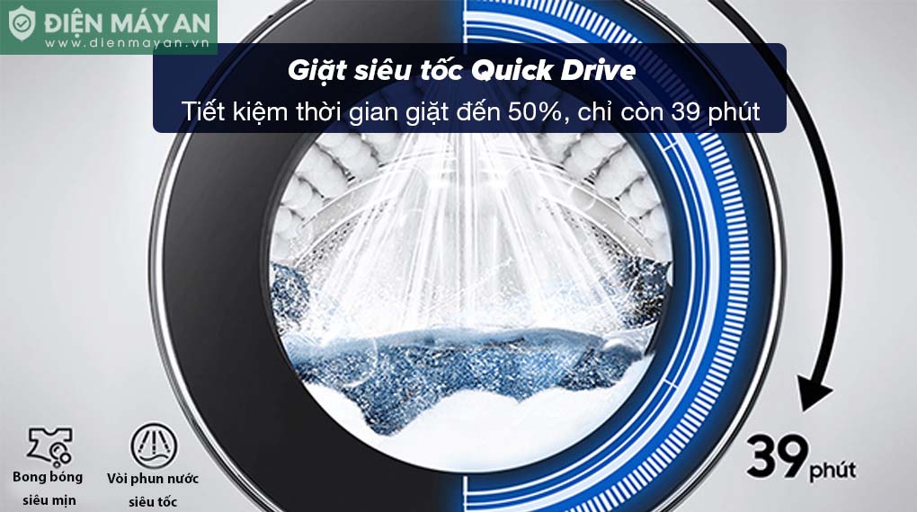 Máy Giặt Samsung Inverter 12 Kg WW12CB944DGBSV